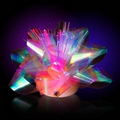 Fiber Optic Multicolor Light Up Gift Bow